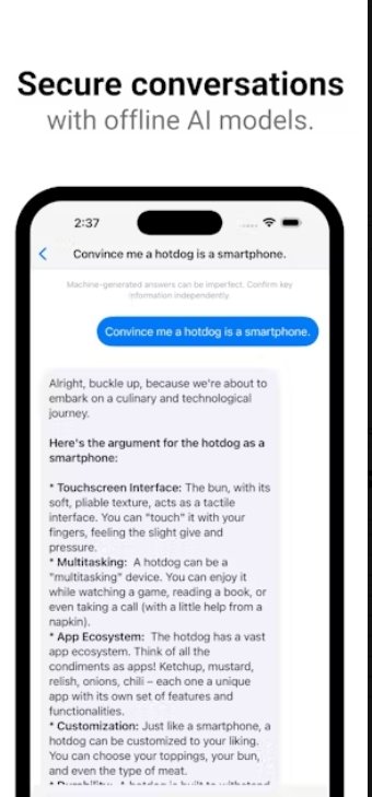 Haplo AI: ChatGPT-ის ალტერნატივა, რომელიც თქვენს iPhone-ში ცხოვრობს და ინტერნეტს არ საჭიროებს