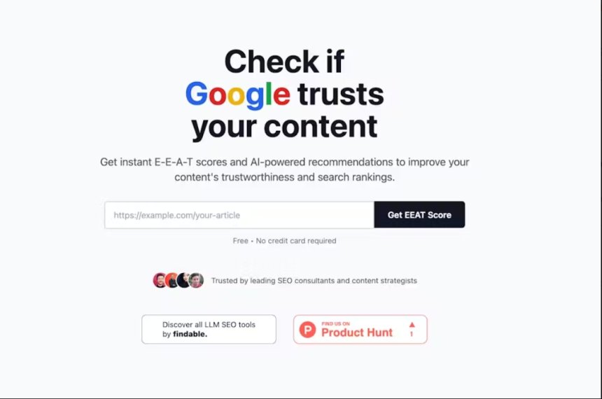 LLM SEO EEAT: AI-ინსტრუმენტი, რომელიც თქვენს კონტენტს Google-ის ნდობის ფაქტორისთვის ამზადებს