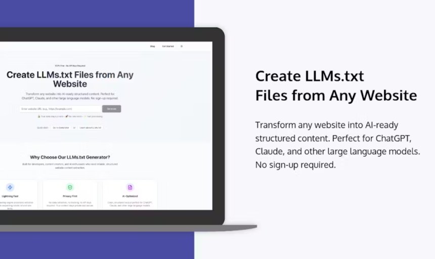 LLMs.txt Generator: „გააჩერე“ — როგორ ვუთხრათ AI-ს, რომ ჩვენი კონტენტი არ გამოიყენოს