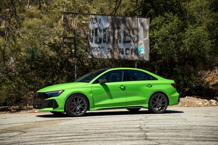 2025 წლის Audi RS 3: ხუთცილინდრიანი „ასაფეთქებელი“