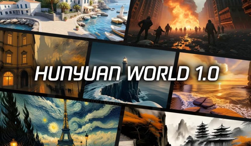 HunyuanWorld: Tencent-ის AI, რომელიც ვირტუალურ სამყაროებს ტექსტური აღწერით, ნულიდან აშენებს